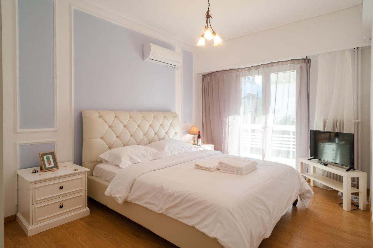 Galaxy Home Charming Apartment In Alimos Aten Exteriör bild